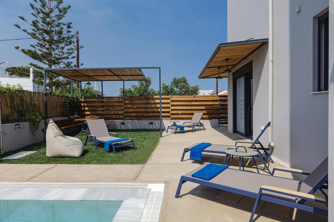 Iron Villas - Nefeli & Oniros Pangalochori Exterior foto