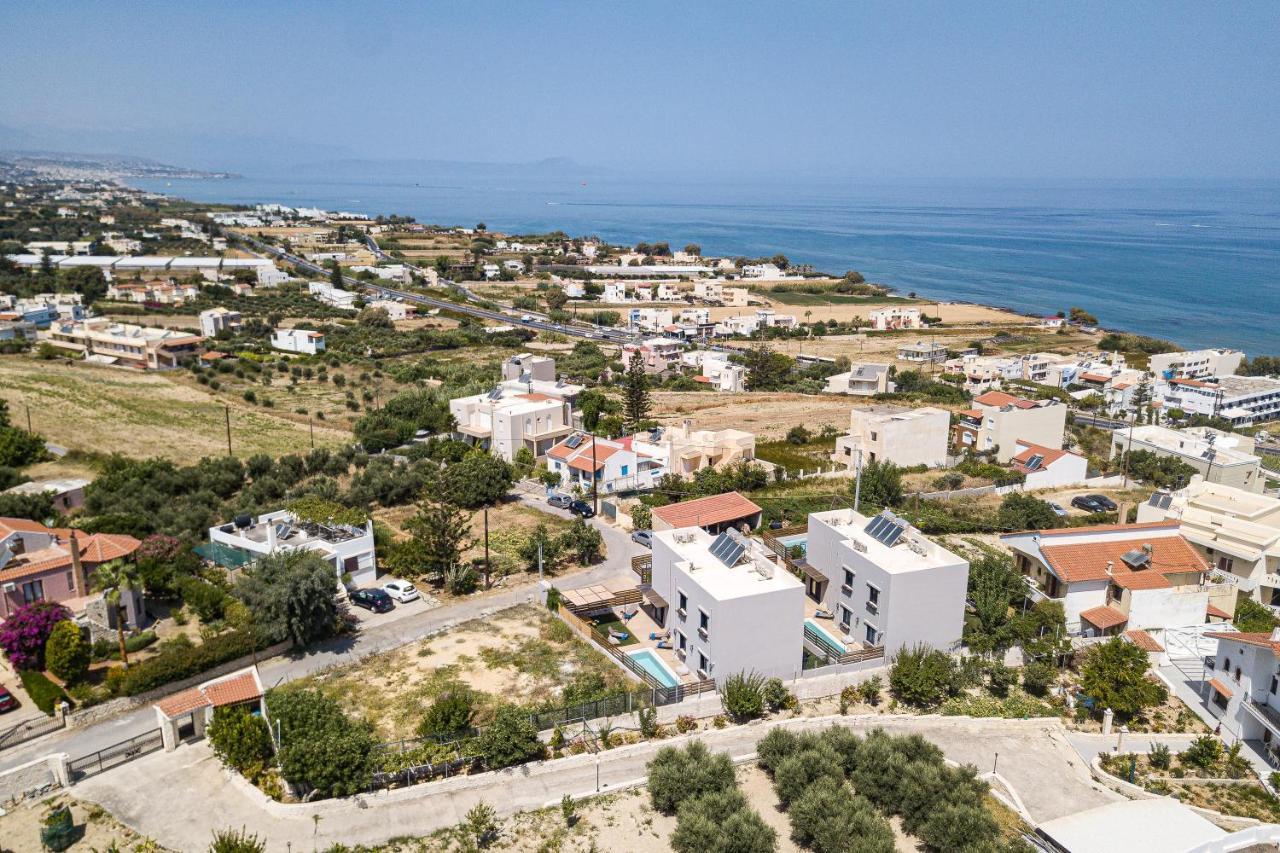 Iron Villas - Nefeli & Oniros Pangalochori Exterior foto