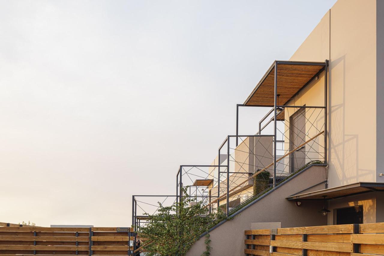 Iron Villas - Nefeli & Oniros Pangalochori Exterior foto